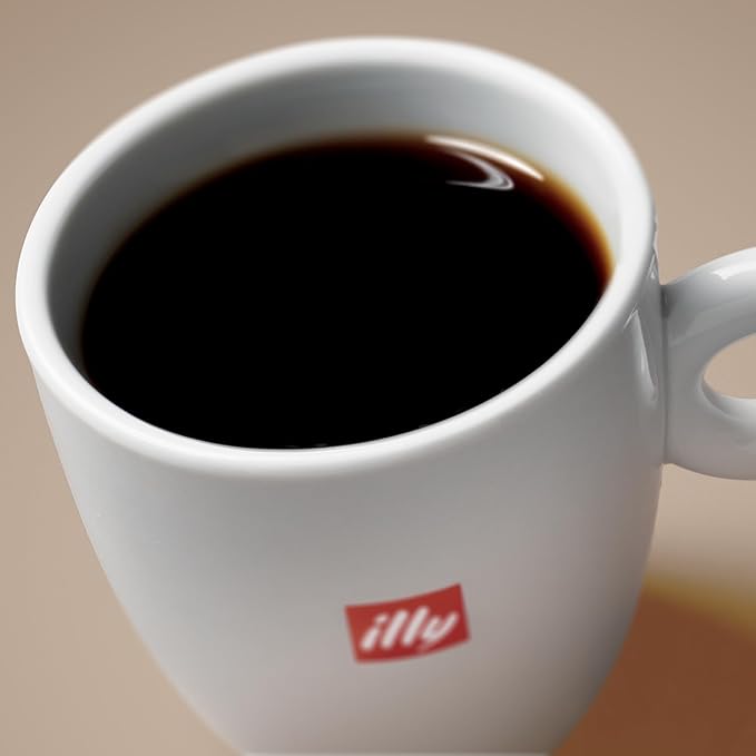 Illy Ground Drip Coffee - Classico Medium Roast - Mild & Balanced - 100% Arabica - Pre-Ground for Drip Pour Over - Pressurized Packaging Sealed for Freshness - 8.8oz (Pack of 6)