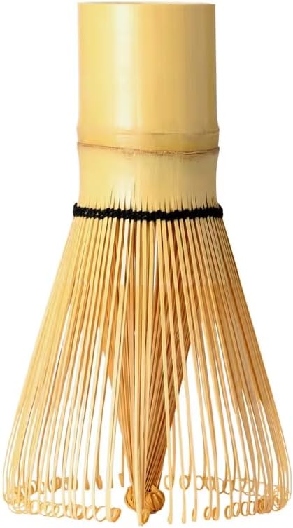 BlendWell 100 Prong Bamboo Matcha Whisk, Traditional Chasen for Smooth and Frothy Matcha Tea, Handcrafted Bamboo Matcha Tool