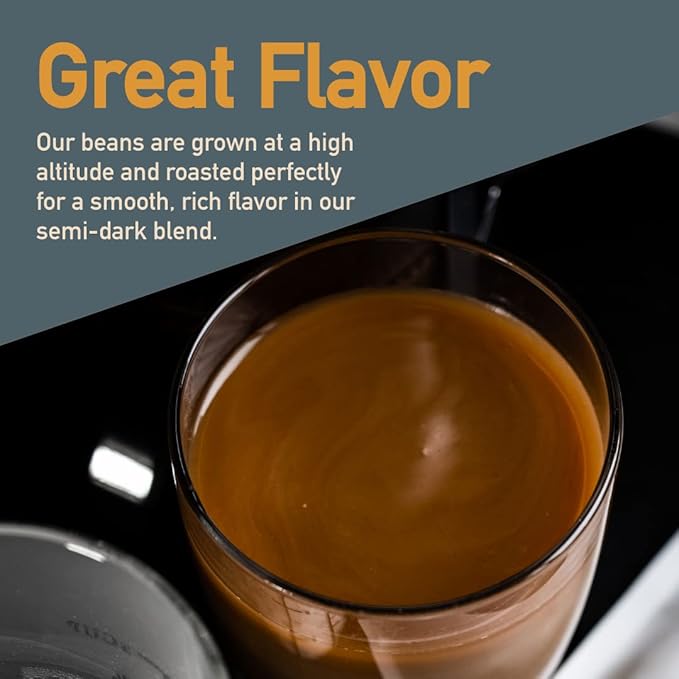 Healthy Bean Organic Espresso Ground Coffee Dark Roast - Low Acid Coffee Grounds for Sensitive Stomach - Dark Espresso Roast, USDA Organic, High Antioxidants, Strong and Rich Flavor, 11oz