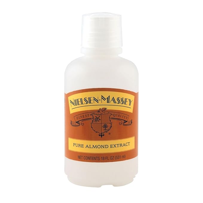 Nielsen-Massey Pure Almond Extract for Baking and Cooking 18 Ounce Bottle