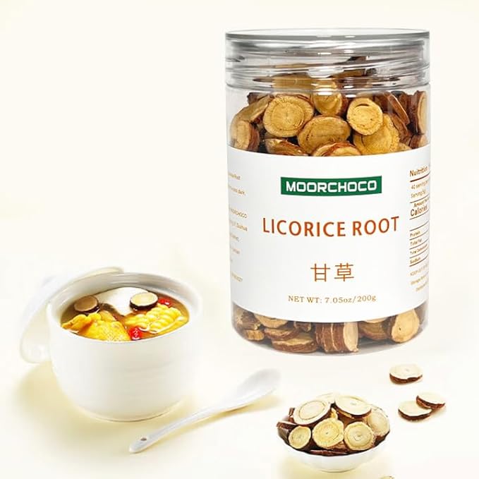 Licorice Root-Pure and Natural Herbal Tea -Chinese herbal medicine- 甘草 7.05oz/200g (Licorice root)