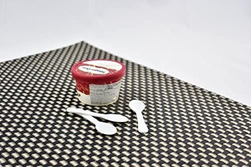 Extra Sturdy, Gmark 400pc 3" Taster Plastic Mini Ice Cream Dessert Spoons BPA FREE White 1 Box Set GM1002A