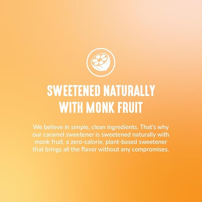 Lakanto Liquid Monk Fruit Extract Drops, Caramel - Erythritol Free Sugar Substitute Sweetener For Tea, Coffee, Smoothies, Yogurt, Cereal, Cocktails, Sugar Free, Vegan, Keto, Zero Sugar (1.76 Fl Oz)