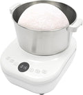 169oz Electric Dough Maker with Fermentation, 200W Dough Stand Mixer Machine with 140-170 RPM,Built-in Microcomputer Timer,Digital Screeny, Automatic Kneading Machine for Bakery (White)