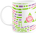 Delta Zeta Ceramic Coffee Mug 11 OZ Tea Cup (Delta Zeta # 10)