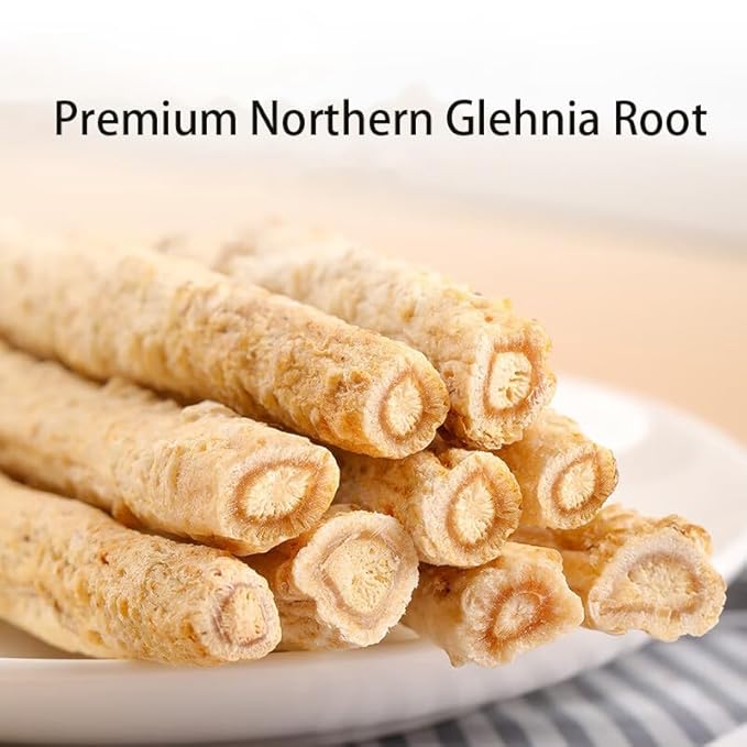 American Ginseng-Pure and Natural Herbal Tea -Chinese herbal medicine- 北沙参7.05oz/200g (Radix Glehniae)