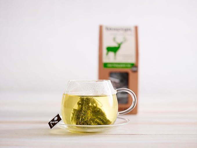 teapigs Mao Feng Green Tea, 15 Count (Pack of 6)