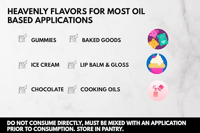 Dolce Flav Grape Extract 8 oz – Kosher, Sugar-Free, Concentrated Fruit Flavor for Candy, Chocolates & Desserts, Includes Measured Dropper