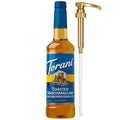 Torani Sugar Free Coffee Syrup, Toasted Marshmallow Flavored Syrup for Drinks, Zero Calorie, Pump Included, 25.4 Fl Oz