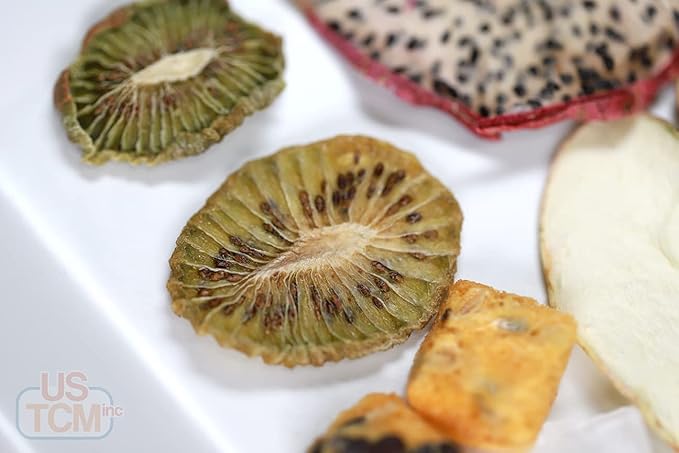 USTCM JoyFull Mixed Fruit Infusions Fruit Tea Single Pack All Natural Dried Fruits Mixed Flavors Make Perfect Tea! 15g (Passion Fruit, Dragon Fruit, Apple, Kiwi, Pack of 3)