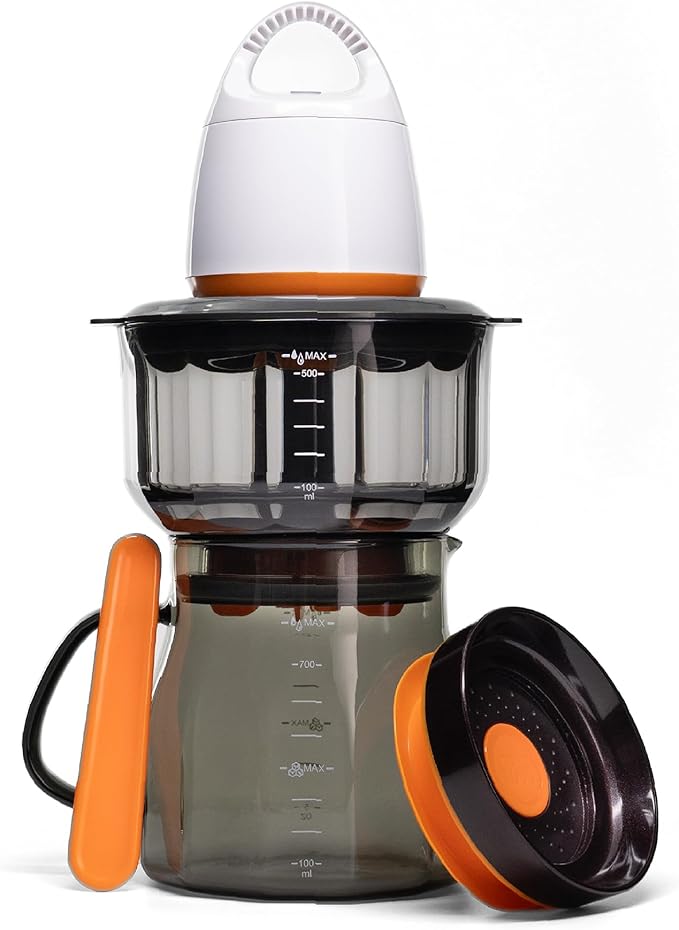 FOSA VacBrew Vacuum Coffee Maker – Rapid Hot & Cold Brew System | 4-Program Timer Pump + 17oz (500ml) Carafe | Smooth Cold Brew in Minutes