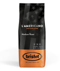 Bristot L‘americano Filter Coffee | Medium Roast Ground Filter Coffee | For Pour-over/French Press/Drip Coffee | 8oz/226.8