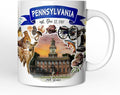 OrnamentallyYou Artistic Pennsylvania State Themes and Landmarks Mug