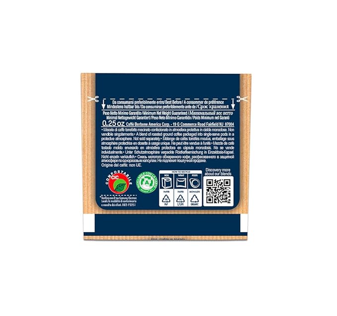 Caffè Borbone Espresso Paper Pods (50 Count) - Variety Pack, Single-Serve ESE Pods Roasted in Italy