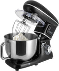 Stand Mixer, 6.5Qt 6+P Speed Household Stand Mixers Tilt-Head Food Mixer 1350W Kitchen Electric Mixer with Head-up Power Failure and Overheating Protection