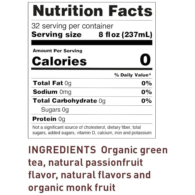 The Republic of Tea – Sweet Iced Tropical Green Tea, 8 Large Quart-Sized Iced Tea Pouches, Naturally Caffeinated