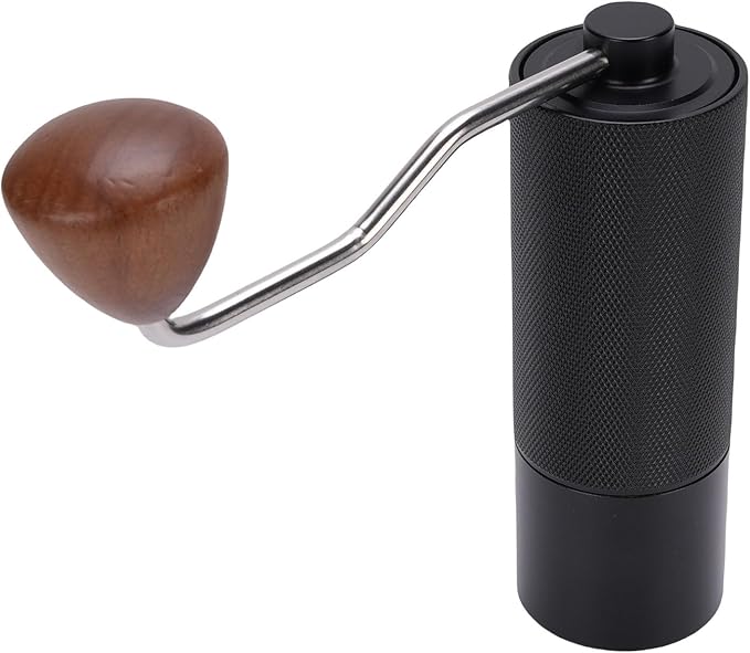Manual Coffee Bean Grinder, Stainless Steel Handheld Coffee Machine, External Adjustment Scale for Travel
