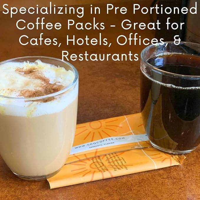 Flavored Ground Coffee Sampler Pack – Variety Gift Set, Medium Roast, Low Acid, Pre-Measured 2oz Pouches, Gourmet Bulk Coffee Packets for 12-Cup Drip Makers