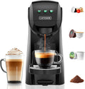 Warriors1 Coffee Maker for Keurig K Cup pod, Espresso Machine for Nespresso Original, Dolce Gusto Pods, Ground Coffee, Coffee Machine for kitchens, apartments, dorms, RVs & camping, 28 oz Reservoir