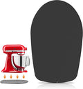 Mixer Slider Compatible with 4.5-5 QT Kitchen Aid Stand Mixers, Kitchen Countertop Storage Mover Sliding Caddy Mixer Slider Mat for Kitchen Aid Stand Mixer Accessories Attachment (Iron - Black)