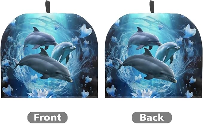 Dolphin Tea Cozy for Teapot Insulated Floral Tea Pot Cozy for Keeping Warm for Kitchen Decorative Tea Cosy for Teapot Tea Cozies