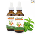 Stevia Select Plain Stevia Liquid Drops - Zero Calorie Sweetener - All Natural Liquid Pure Stevia Extract - Plant Based Sugar Substitute - Keto Sweetener & Sugar Alternative 2 Oz (2 Pack)