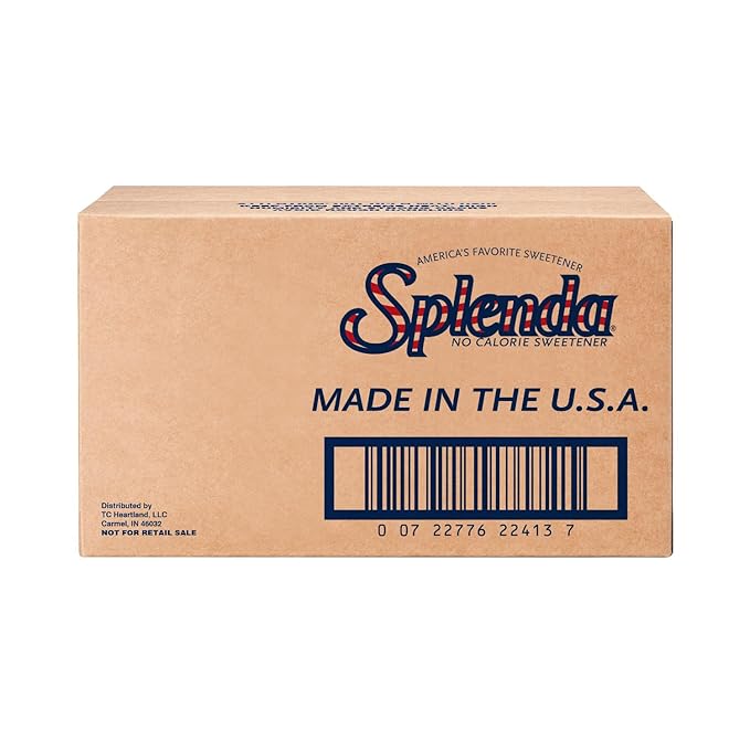 SPLENDA Zero Calorie Sweetener, 2000 Count Packets