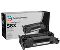 LD Products Compatible Toner Cartridge Replacement / Compatible with HP 58X / CF258X HY (Black with CHIP) for LaserJet Pro M404dn M404dw M404n MFP M428fdn MFP M428fdw New Working CHIP Installed