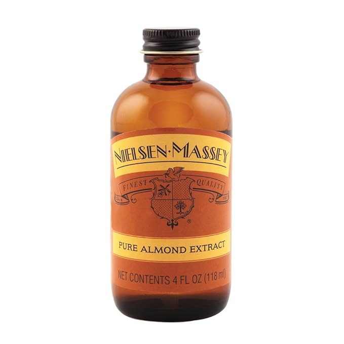 Nielsen-Massey Pure Almond Extract for Baking and Cooking 4 Ounce Bottle