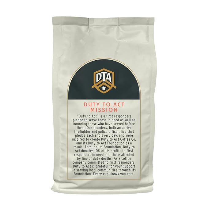 Duty to Act Medium Roast Ground Coffee, 2 lbs (Pack of 3)