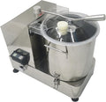 12L Commercial Meat Vegetable Food Processor, 2000W Stainless Steel Electric Vegetable Blender Cutter Meatball Beater Grinder Processing Machine for Vegetables Fruits Ginger Garlic Peanut