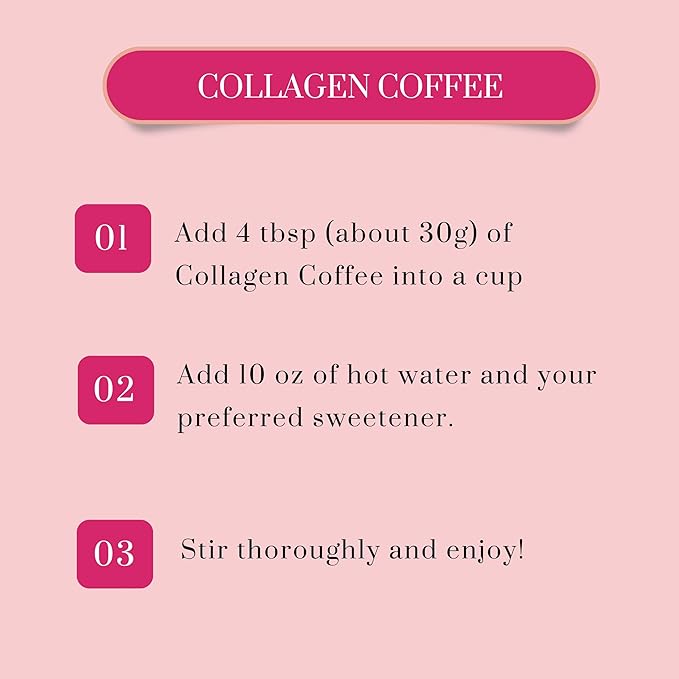 CAcafe Collagen Coffee, Unsweetened, Premium Collagen and Coconut Infused Colombian Coffee, 450 g (16 oz)