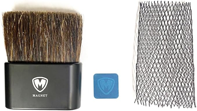Magnet Barista Brush Pro – Espresso Machine & Coffee Grinder Cleaning Brush with Anti Static Handle, Natural Boar Bristles, Anti-Static, Magnetic Storage, Professional Barista Tool