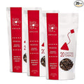 SUGIMOTO TEA Japanese Hojicha Roasted Green Tea Bags 20 Count Pack of 3