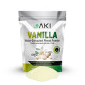 AKI Vanilla Extract Powder from Authentic Beans for Delicious Flavoring, Cooking, Baking, Drinks, Tea, Coffee, Smoothies, Cocktails - Sugar-Free & Alcohol-Free (454g/1lb)