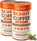 Skinny Coffee Super Boost Weight Loss Coffee, Belly Fat Burner for Women & Men, Sugar-Free Keto Vegan, Reduces Bloating, Supports Energy & Metabolism, Appetite & Cravings Control (60 Servings)