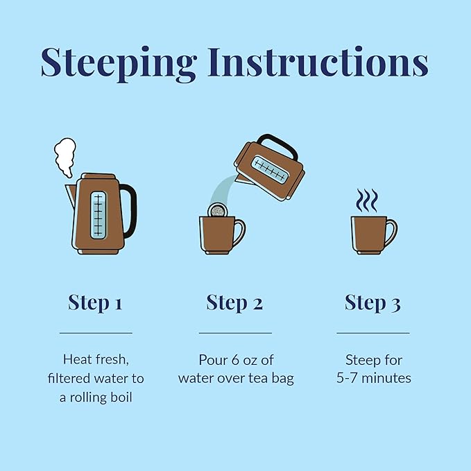 The Republic of Tea Almond Coconut Macaroon Red Rooibos Herbal Tea, 36 Tea Bag Tin