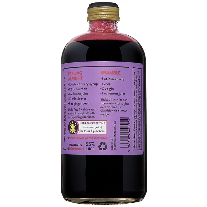 Liber & Co. Marion Blackberry Syrup (9.5 oz)