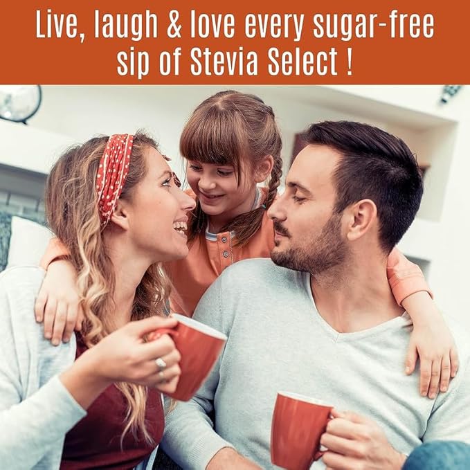 Stevia Select Caramel Flavored Liquid Stevia – Zero Calorie Coffee, Tea, Drink & Baking Sweetener, All-Natural, No Erythritol, Keto-Friendly Sugar Alternative, 300 Servings – 2 Oz (2 Pack)