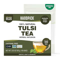 HANDPICK Original Tulsi Tea (100 count) Holy Basil Tea | Non-GMO, Caffeine-Free Herbal Tea | Ecofriendly Round Tea Bags