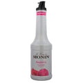 Monin - Raspberry Purée, Rich Berry Flavor, Great for Teas, Sodas, Cocktails, & More, Natural Flavors, No Artificial Sweeteners or Ingredients, Gluten-Free, Vegan, Non-GMO, Clean Label (1 Liter)
