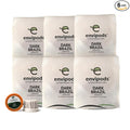 Fresh Roasted Coffee, Dark Brazil Compostable envipods, Medium-Dark Roast, Kosher, 72 Count,for Keurig K Cup Brewers | Not for use in Ninja or Hamilton Beach Brewers