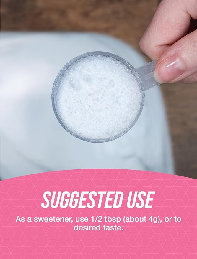 BulkSupplements.com Erythritol Powder - Erythritol Sweetener. Sugar Substitute - Zero Calorie Sweetener, Granular & Gluten Free, 4g of per Serving, 100g (3.5 oz) (Pack of 1)