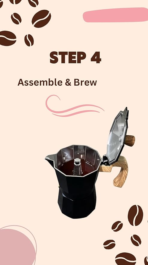 COFFEE BREWING KIT WITH POT, 6 PCS MANUAL, HAND CRANK GRINDER, MEASURING SPOON AND FILTERS, NEW IDEAS PRODUCT, GIFT SET FOR MANUAL COFFEE MAKER