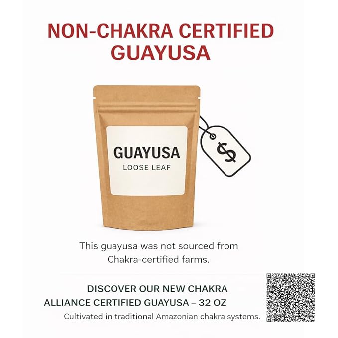 Pacha Ancient Energy Guayusa Tea | Green Guayusa | Traditional Guayusa | Loose leaf | Tea Bags | Energy Tea | l-theanine + caffeine | clean energy drink | Alternative to Yerba Mate, Coffee, and Green Tea (2 Pounds, Guayusa)