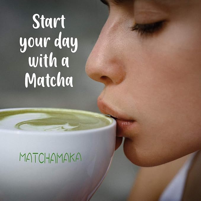 Premium Matcha Green Tea Whisk - 100 Prong - MATCHAMAKA Traditional Japanese Bamboo Matcha Whisk - Green Tea, Matcha Latte, Matcha Ceremonial Powder, Matcha Tea - The Perfect Matcha Ceremony Whisk