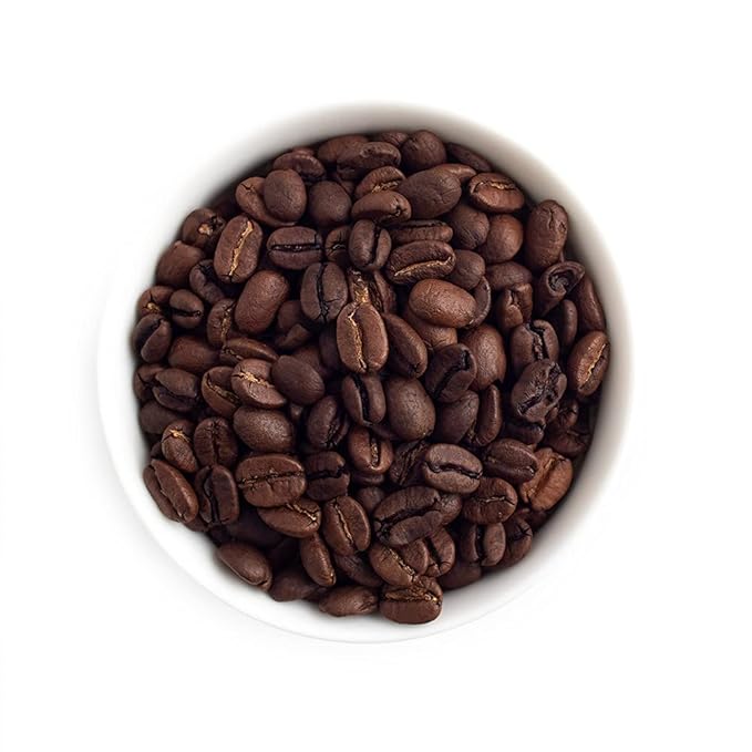 Fresh Roasted Coffee,100% Colombian Water Half-Caf, 12 oz, Medium Roast, Kosher, Whole Bean