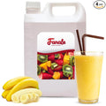 Fanale Premium Flavoring Concentrated Syrup for Bubble Tea 11 lb | Banana Flavor Syrup | for Boba Tea, Smoothies, Slushes, Desserts | 11lb | Pack of 4 | SRP280-CS