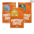 Bean Box Sampler - Roasted by Portrait, 3-Pack, Freshly Ground Coffee, Gourmet Coffee