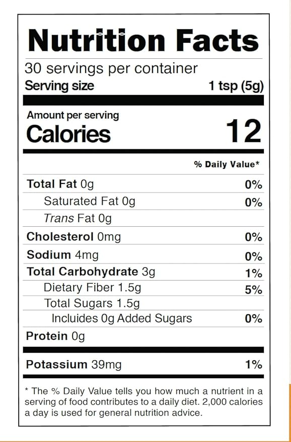 Yacon Syrup, Natural Sweetener with Prebiotics, Low glycemic, Keto friendly, 8.4 oz